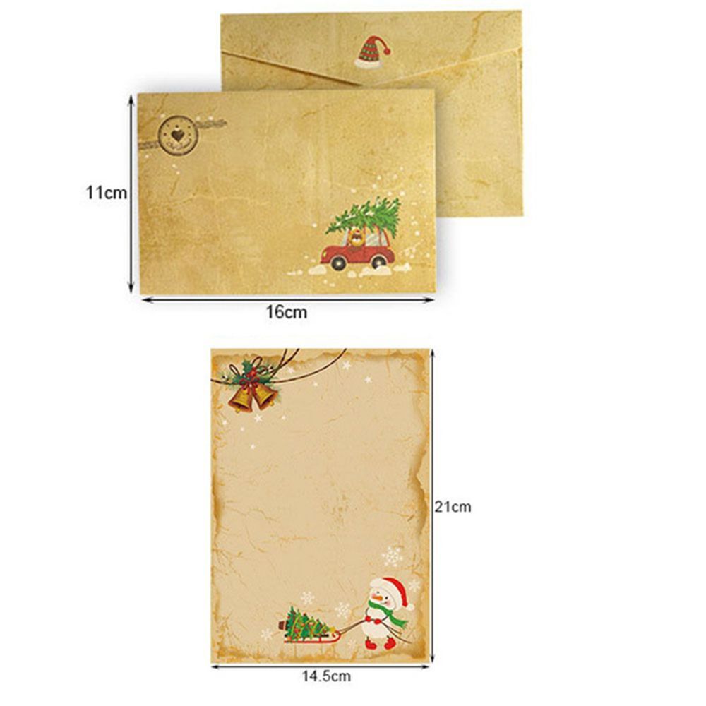 DIY 6pcs/set Greeting Card Inv - огляд і ціна Letter Envelope Kraft