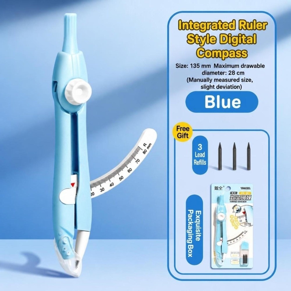 Digital Display Compass Lock-D - огляд і ціна Compass Geometry Set