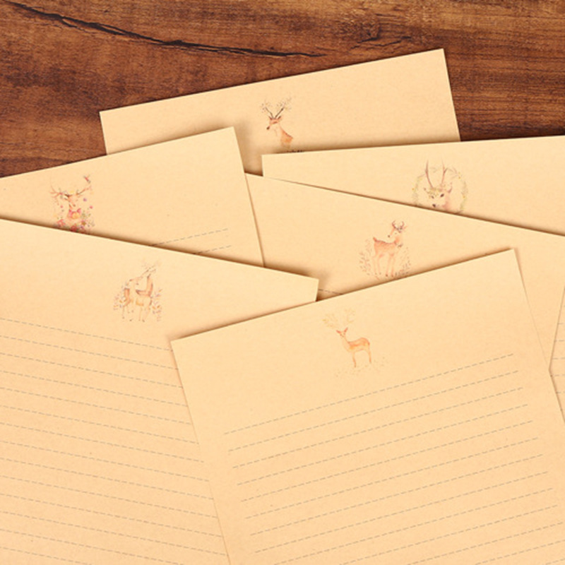 10 Envelopes, 10 Sheets of Let - огляд і ціна Letter Envelope Kraft