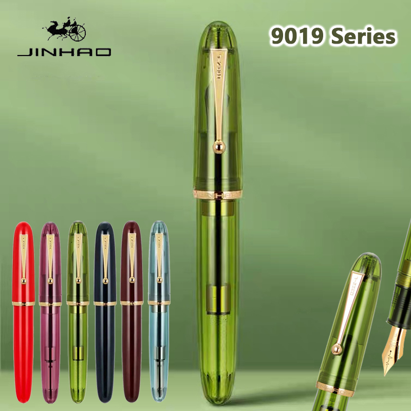 Jinhao 9019 Fountain Pen Trans - огляд і ціна Stationery Supply Business