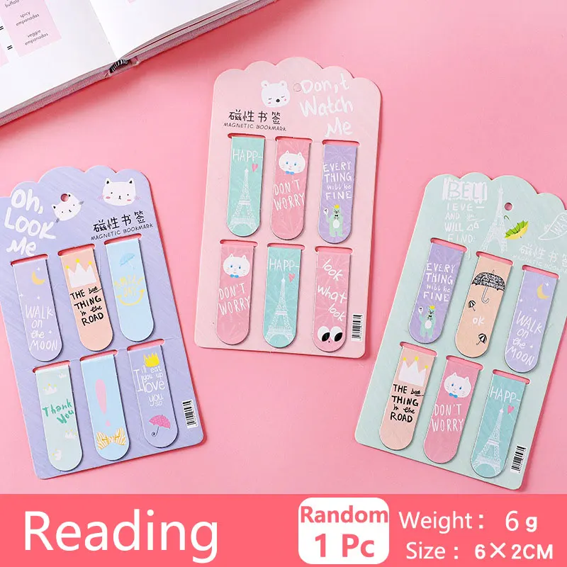 Bookmarks Teaching Reading Boo - огляд і ціна Bookmark Magnetic Clip