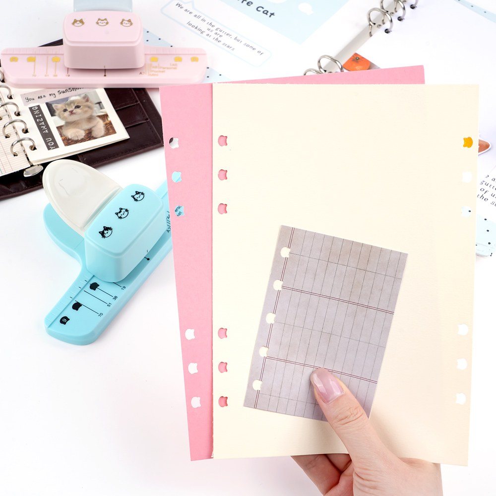 3-Hole Cute Cat Head Paper Pun - огляд і ціна Paper Punch 3 Hole