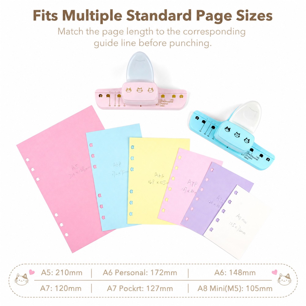 3-Hole Cute Cat Head Paper Pun - огляд і ціна Paper Punch 3 Hole