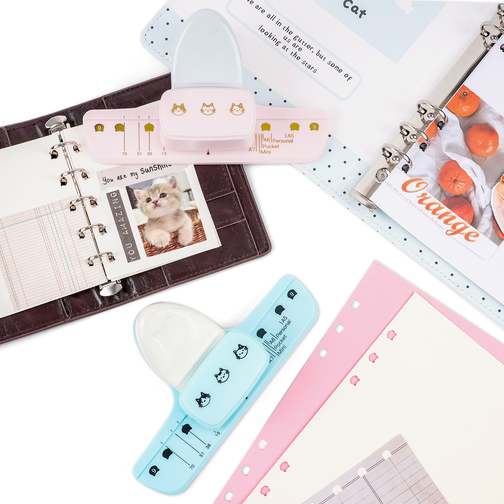 3-Hole Cute Cat Head Paper Pun - огляд і ціна Paper Punch 3 Hole