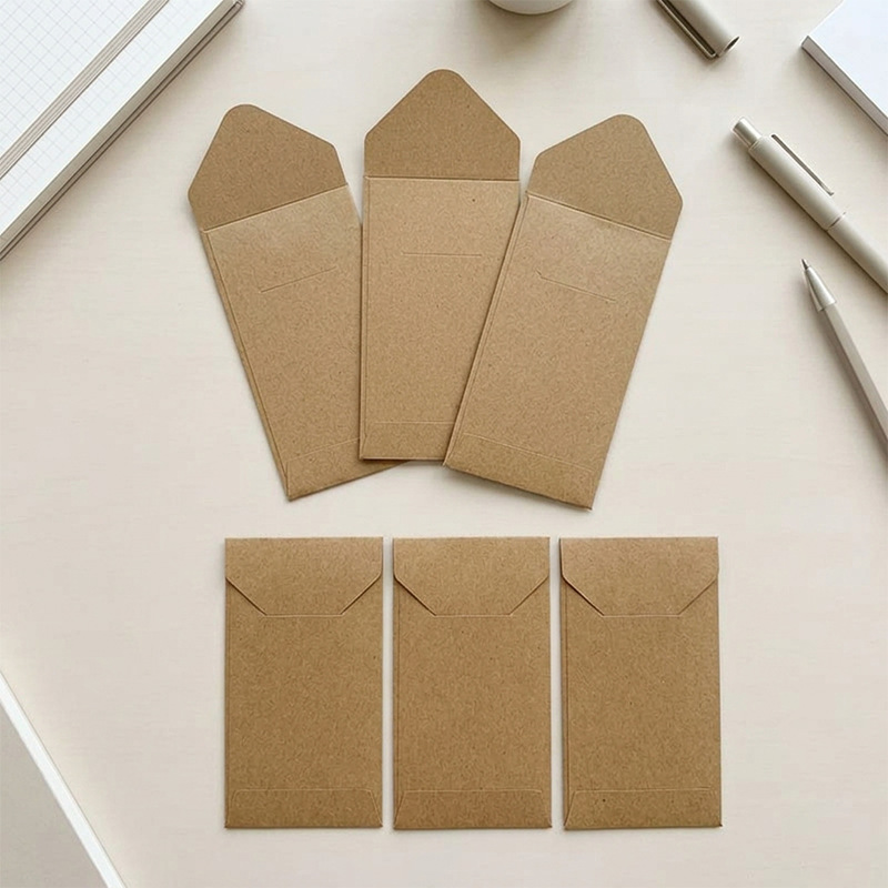 50pcs/lots Seed Envelopes Docu - огляд і ціна Letter Envelope Kraft