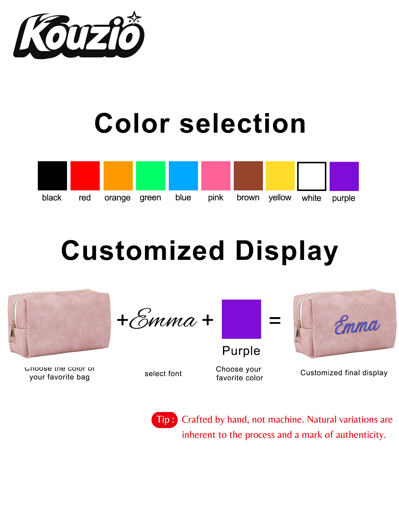 Large Square Faux Suede Custom - огляд і ціна Stationery Supplier