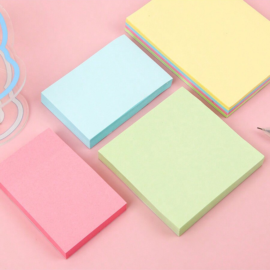 100pcs 7.6cm Sticky Notes Pape - огляд і ціна Office Stationery Supply List