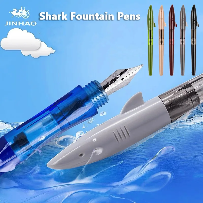 Jinhao Cute Shark Fountain Pen - огляд і ціна Stationery Supply Business