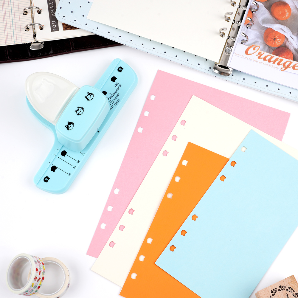 Cute Cat Head 3-Hole Punch for - огляд і ціна Paper Punch 3 Hole